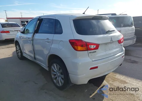 2011 Mitsubishi Outlander Sport Se из США, поврежденный, VIN JA4AR4AU5BZ015377